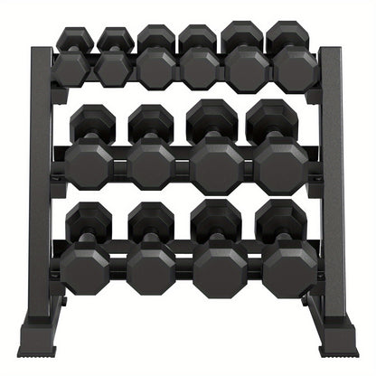 Support à haltères réglable à 3 niveaux (jusqu'à 500 kg)