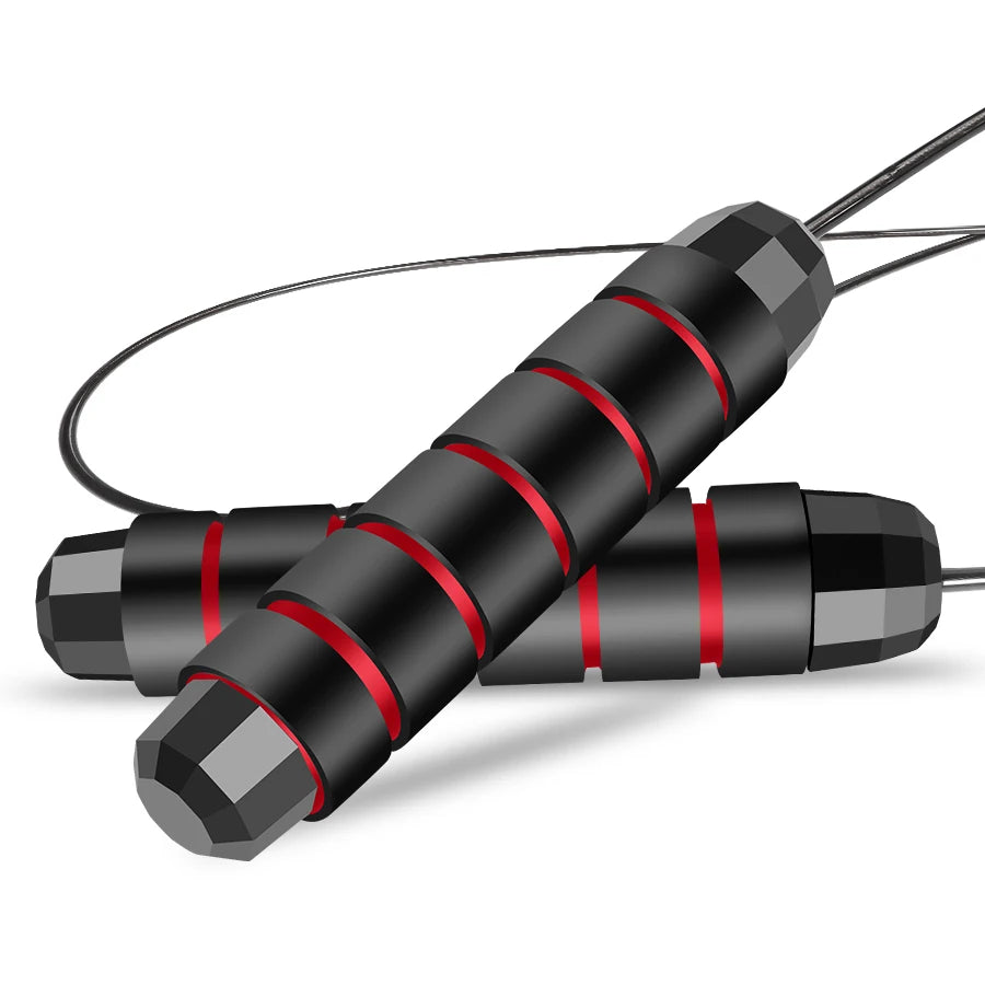 Speed Jump Rope – Adjustable Steel Cable with Bearings
