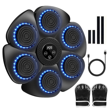 Smart Music Boxing Pad with Gloves