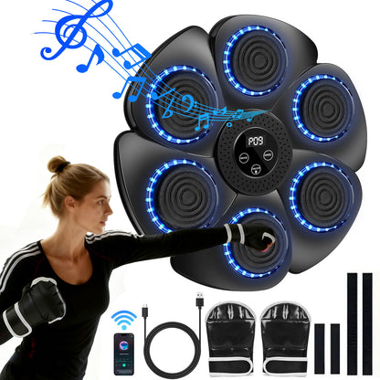 Smart Music Boxing Pad with Gloves