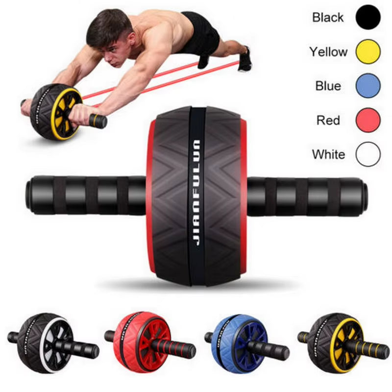 Silent Ab Roller – Wide Wheel (No-Noise)
