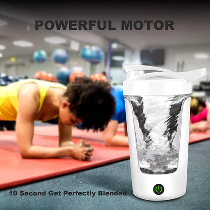 Electric Vortex Shaker 450 ml – BPA-Free, Leak-Proof Protein Mixer