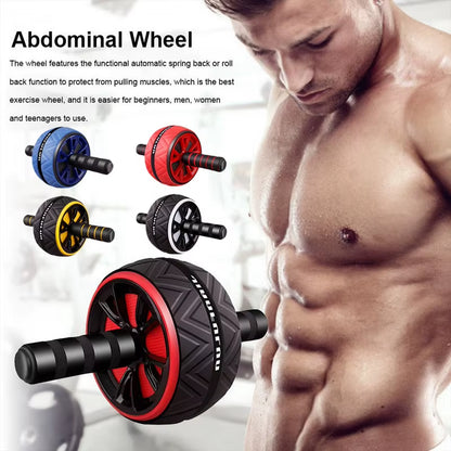 Silent Ab Roller – Wide Wheel (No-Noise)