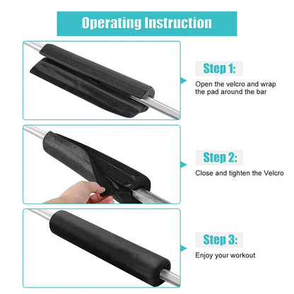 Coussin de protection de barre d'haltères de qualité supérieure