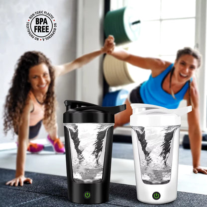 Electric Vortex Shaker 450 ml – BPA-Free, Leak-Proof Protein Mixer
