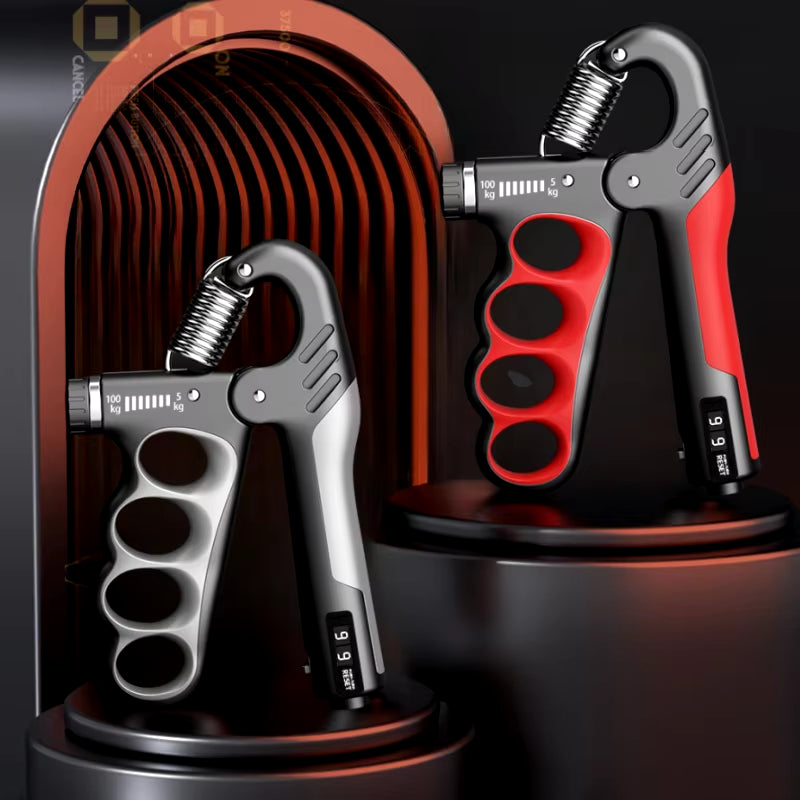 Mechanical Hand Grip 5–100 kg with Counter — Pro Grip Strengthener