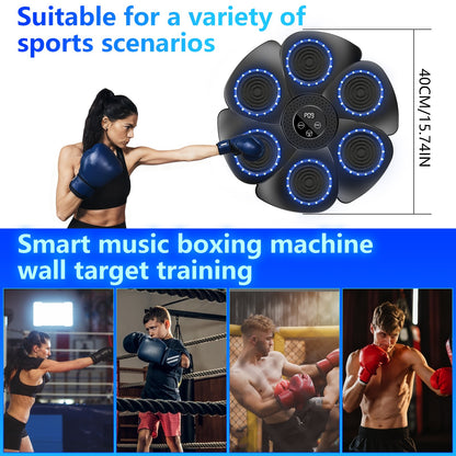 Smart Music Boxing Pad with Gloves