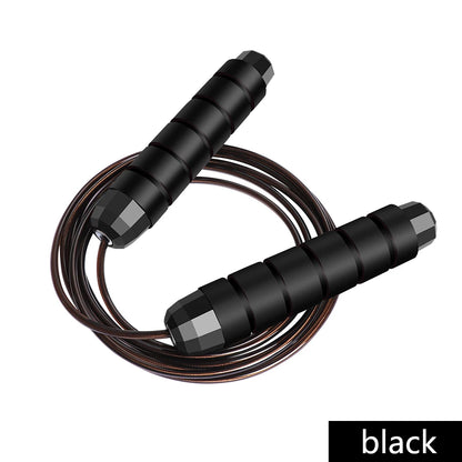 Speed Jump Rope – Adjustable Steel Cable with Bearings